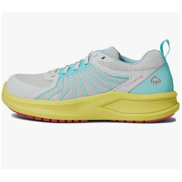 NEW! WOLVERINE Bolt Durashocks Gray Safety Sneakers Carbonmax Toe Size 6.5 - Picture 2 of 7